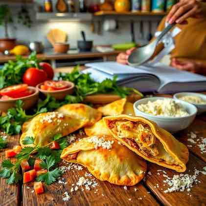 Crispy Costa Rican Empanadas - Make Your Own Queso Fresco Recipe